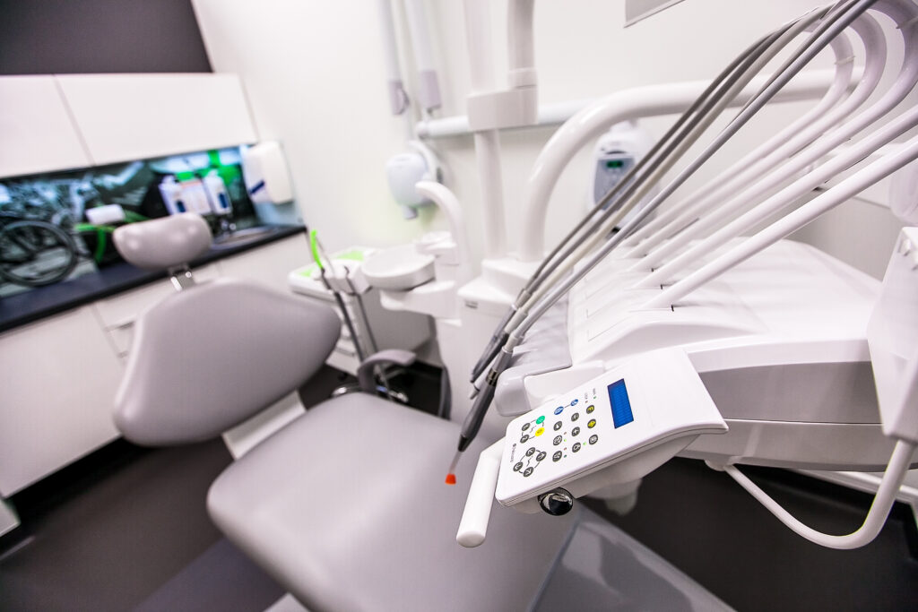 Fotel stomatologiczny.